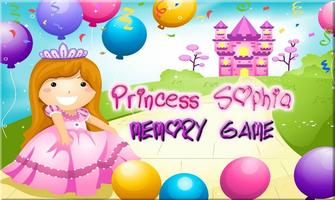 Princess Sophia Memory Game Cartaz