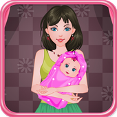 Newborn diaper change