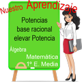 Potencia base Q eleva potencia