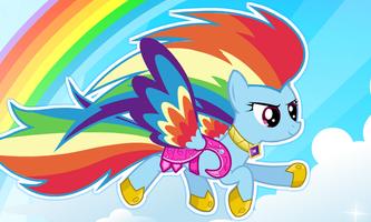 My Rainbow Dash Dress Up captura de pantalla 1