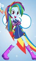 Dress Up Rainbow Dash تصوير الشاشة 1