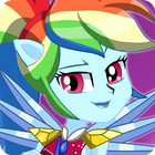 Dress Up Rainbow Dash আইকন