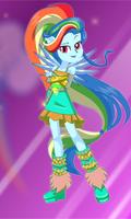 Dress Up Rainbow Dash capture d'écran 1