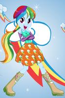 Pony Cool Girls with Fluttershy Rarity Rainbow imagem de tela 3