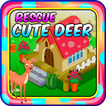 Najlepsze Gry Escape - Rescue Cute Deer Game