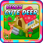 Top Escape Games - Redding Cute Deer Game-icoon