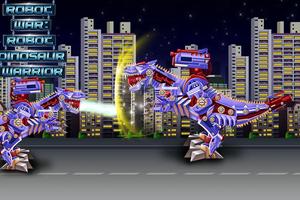 Robot Dinosaur Warrior War 포스터