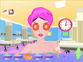 Gadis Perawat makeup permainan screenshot 2
