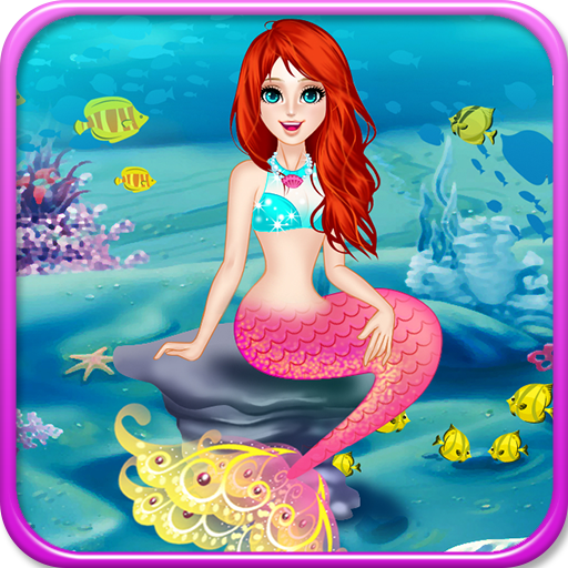 Mermaid spa games for girls