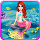 Mermaid spa games for girls icône
