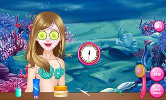 Mermaid spa games for girls capture d'écran 1