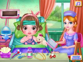 Girl Hospital Doctor Games اسکرین شاٹ 1