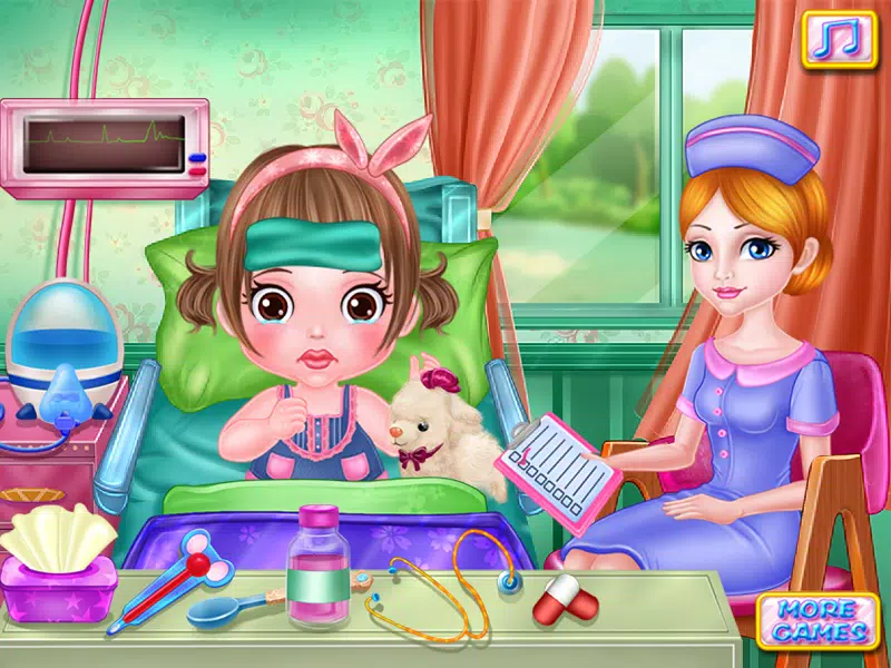 Baby at Doctor - Games for girls::Appstore for Android