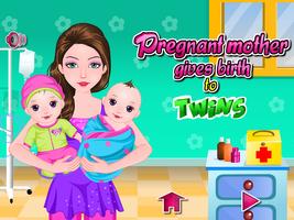 Pregnant Gives Birth Twins poster