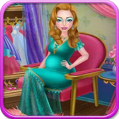 Pregnant Queen Bathing APK download