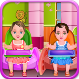 Twins Nursery Baby Games icône