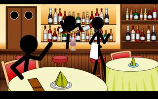 Stickman Bloody Bar screenshot 1