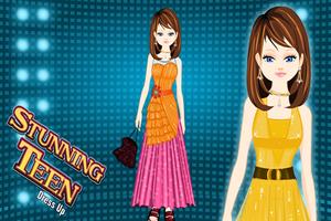 Stunning Teen Girl Dress up syot layar 1