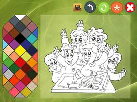 Students coloring book اسکرین شاٹ 1