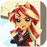 Dress up Sunset Shimmer icône