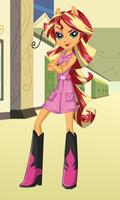 Dress up Sunset Shimmer imagem de tela 2