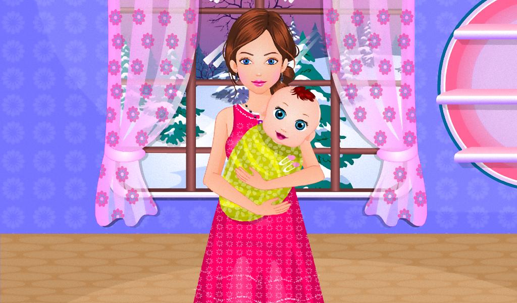 Игры для девочек Fairy Princess gives Birth to a Baby. Игра родится ребенок