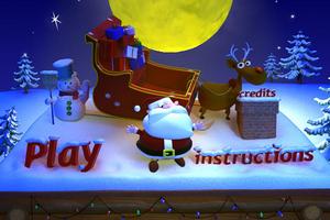 Santa Claus and his Reindeer poster