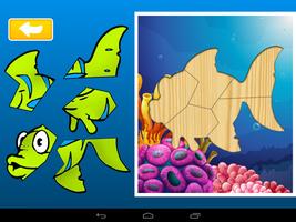Kids Sea Life Puzzle capture d'écran 1