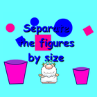 Separate by size 아이콘