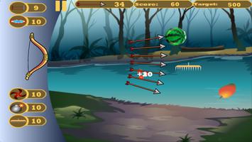 Shoot Fruits(Bow & Arrow game) capture d'écran 1