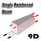 Singly Reinforced Beam Design icône