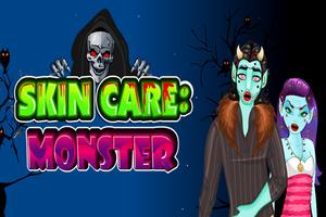 Skin Care : Monster الملصق
