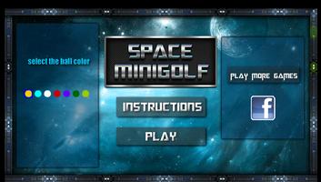 SPACE GOLF پوسٹر