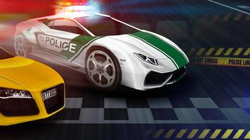 Police Chase -Death Race Speed Car Shooting Racing imagem de tela 1
