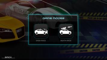 Police Chase -Death Race Speed Car Shooting Racing captura de pantalla 3