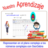 Representa complejo en plano Complejo con GeoGebra