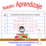 Propiedades del módulo de número complejo