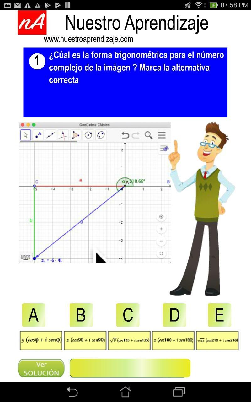 Expresar Forma Trigonometrica A Numero Complejos For Android Apk