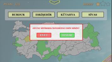 Türkiye Haritası Oyunu-poster