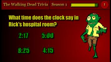 The Walking Dead Trivia captura de pantalla 1