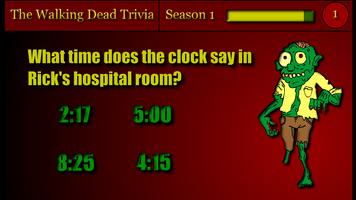 The Walking Dead Trivia स्क्रीनशॉट 1