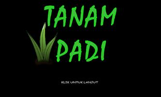 Tanam Padi plakat