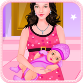 Bébés filles de naissance jeux icon