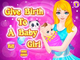 Give Birth To a Baby Girl Affiche