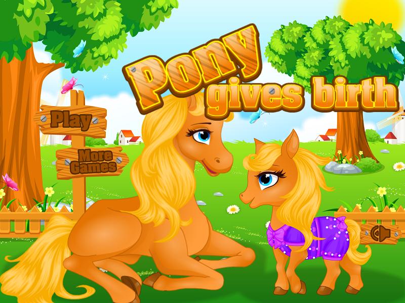 Pony Gives Birth Baby Games APK for Android Download