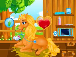 برنامه‌نما Pony Gives Birth Baby Games عکس از صفحه