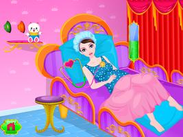 Princess Give Birth a Baby اسکرین شاٹ 1