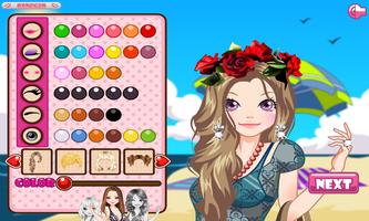 Tropical Fashion Models Games اسکرین شاٹ 2
