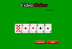 Video Poker Affiche