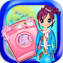 Washing Game : Peppy's Clothes APK